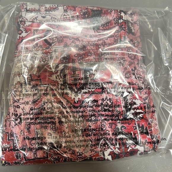 7 For All Mankind Ankle Skinny Olympia Mosaic Print Jeans Size 27 - Picture 15 of 15